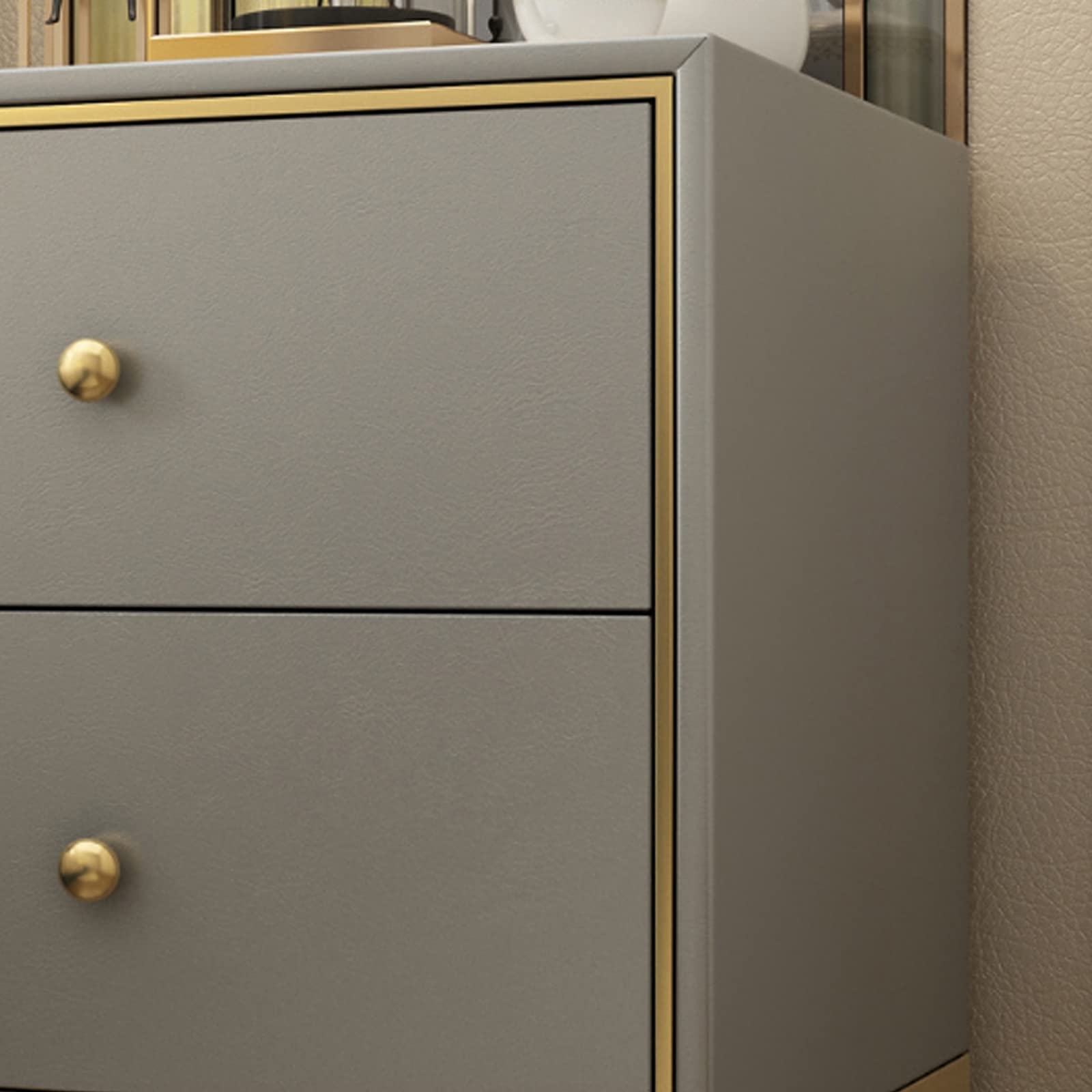 Amazon｜無垢材のベッドサイドテーブル、ベッドサイド